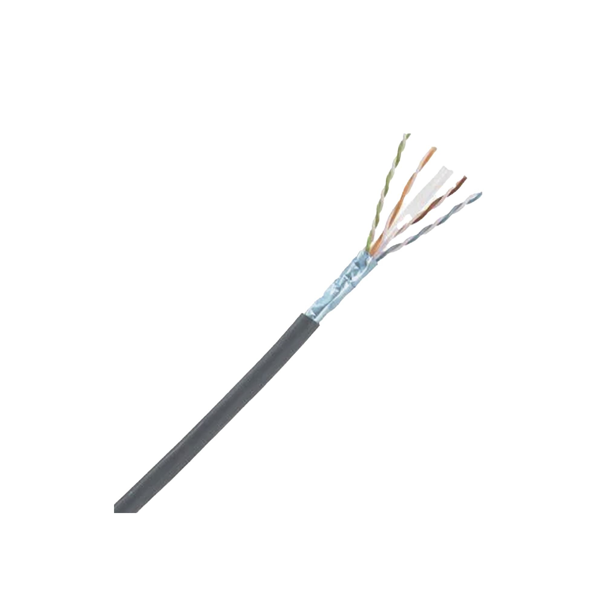 Bobina de Cable Blindado F/UTP de 4 Pares, Cat6A, Soporte de Aplicaciones 10GBase-T, LSZH (Libre de Gases Tóxicos), Color Negro, 305m Bobina de Cable Blindado F/UTP de 4 Pares, Cat6A, Soporte de Aplicaciones 10GBase-T, LSZH (Libre de Gases Tóxicos), Color Negro, 305m